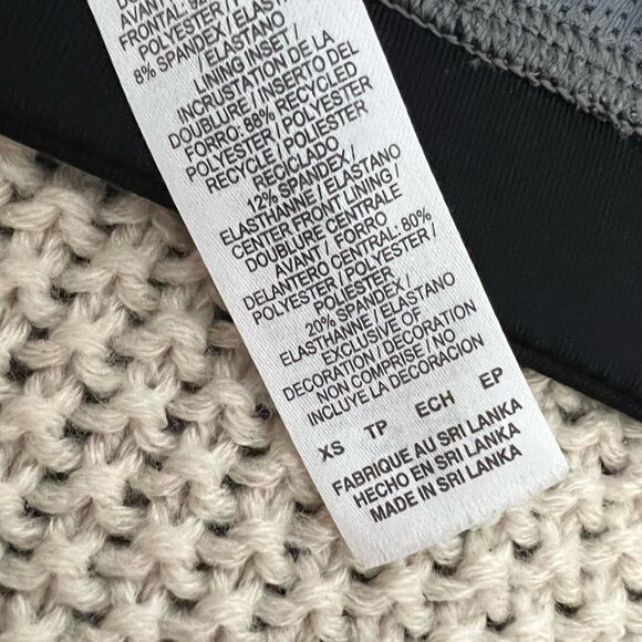 Nike grey and black sports bra size xs womens - Picture 4 of 4